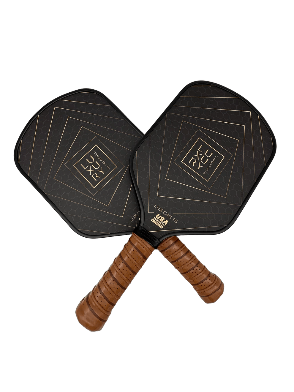 Luxury Custom Pickleball Paddle LUX CAS 16 Logo