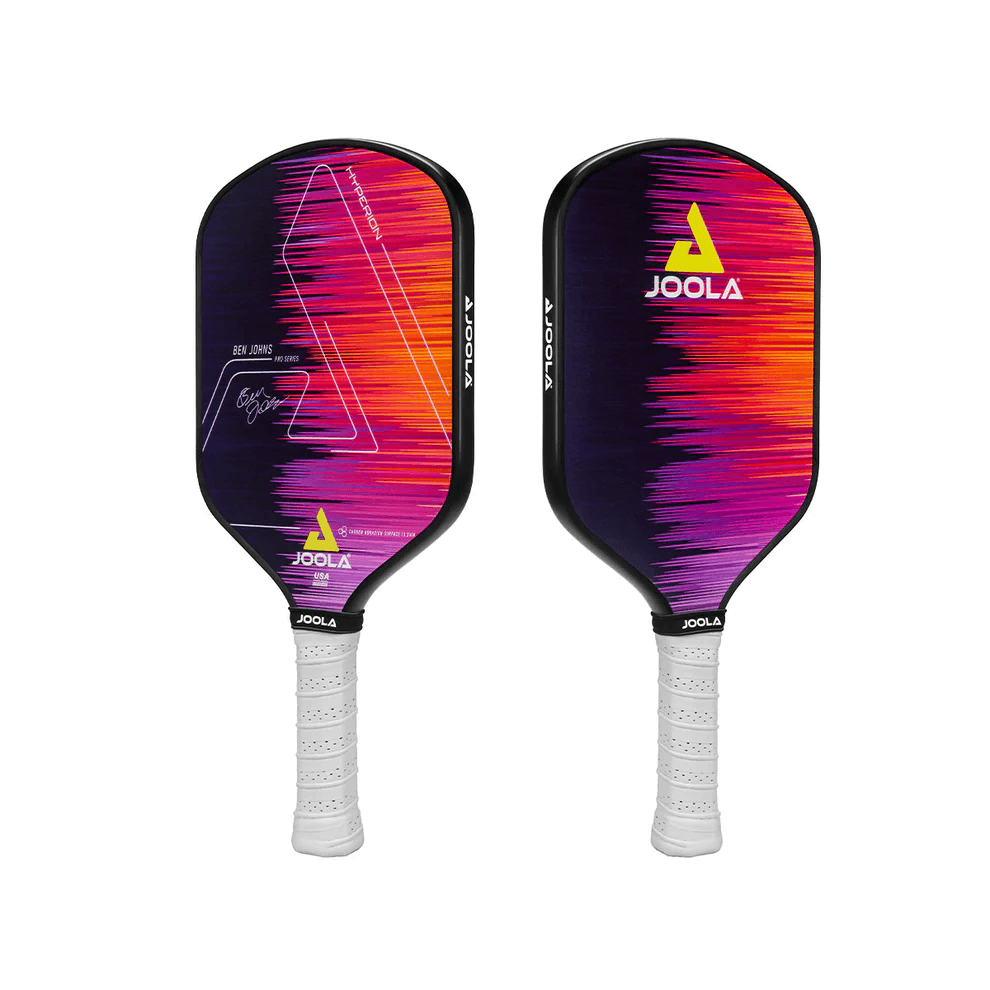 Pink Pickleball Paddle Performance: The JOOLA Ben Johns Hyperion CAS 13.5 Logo