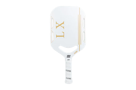 Top luxe LX pickelball paddles logo